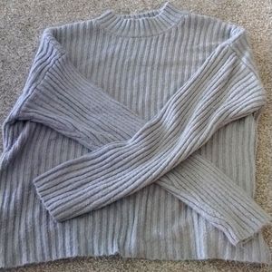Plain Gray Sweater